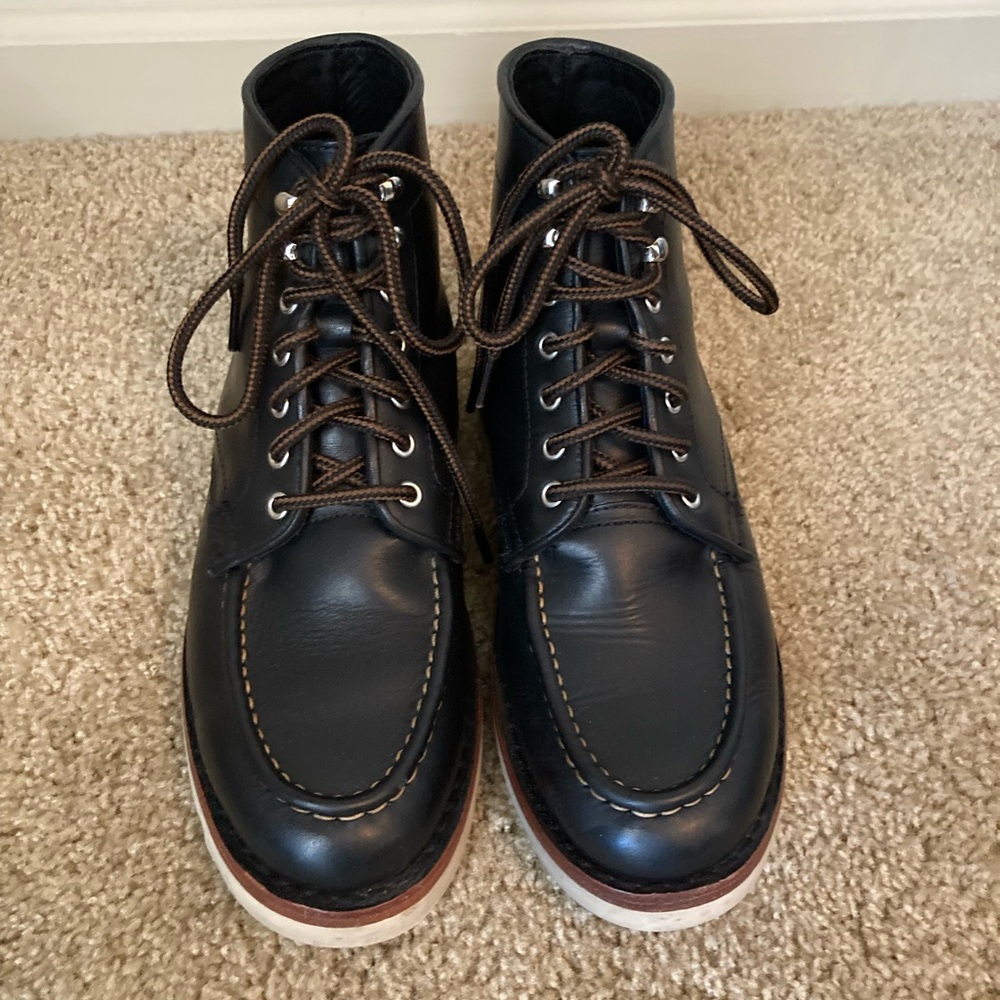 Thursday Boot Company Black Leather Men's Boots